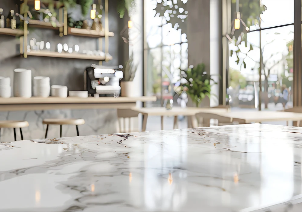 kitchen-with-marble-countertop